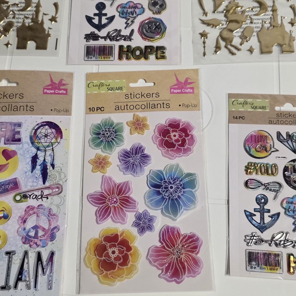 Assorted Colorful Sticker Set for Parties - Picture 7 of 9
